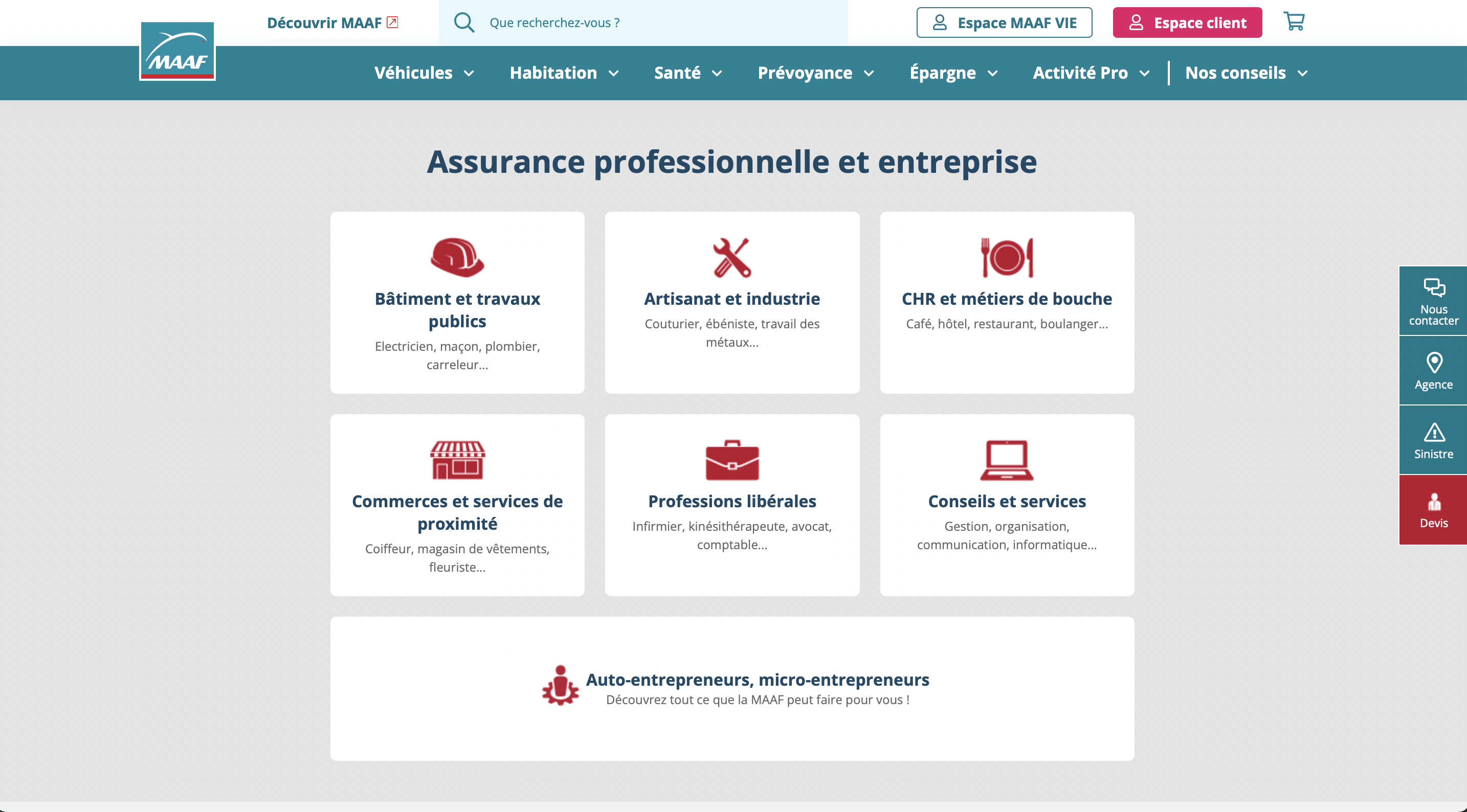 découvrez l'assurance professionnelle maif, conçue pour protéger votre activité et vous accompagner dans votre quotidien. bénéficiez d'une couverture adaptée, d'une expertise reconnue et d'un service client à votre écoute.